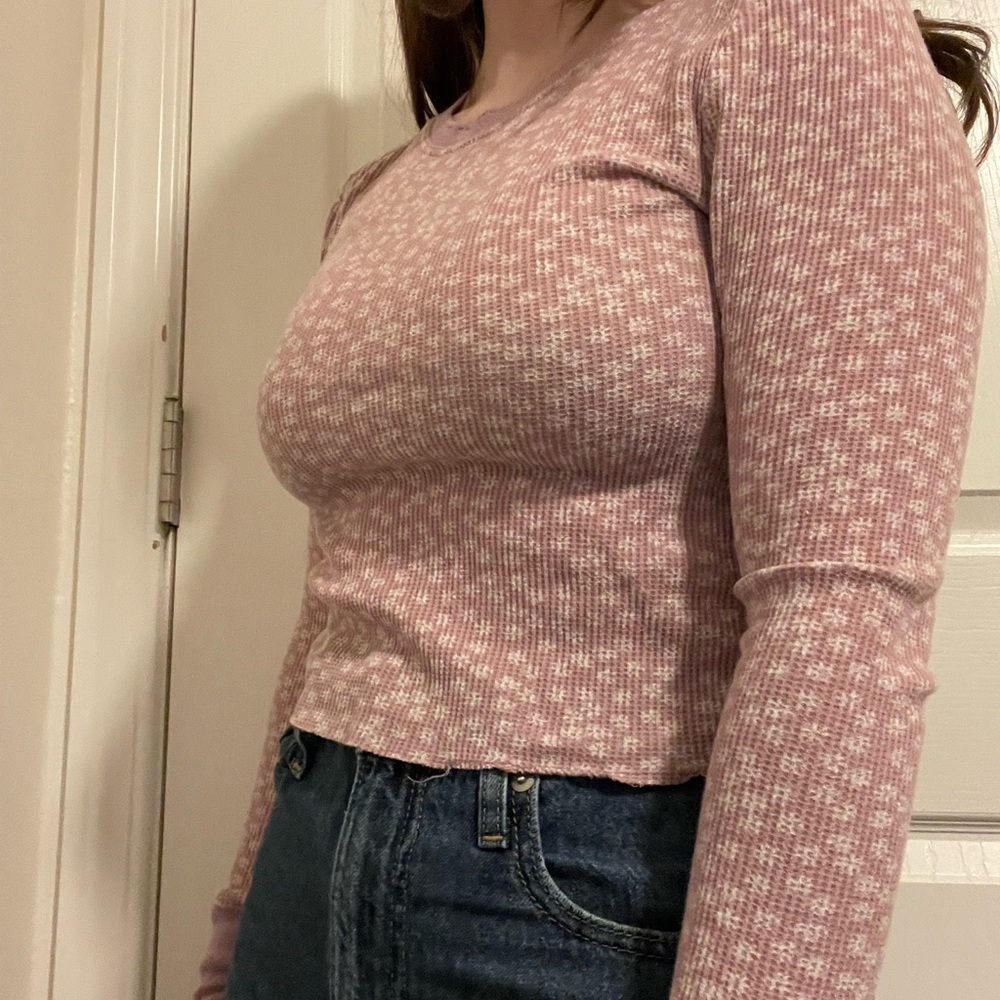 PacSun floral crop top